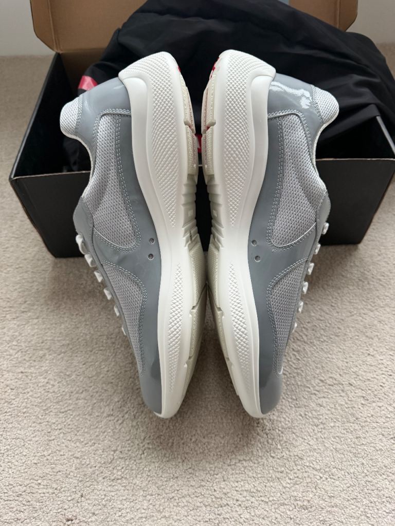 Prada America cup Men’s trainers grey eu44 uk 9/10