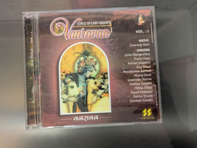  Song Of Lord Krishna Vanravan Indian Asian Hindi Bollywood Blockbuster Music 2 CDs ref 29