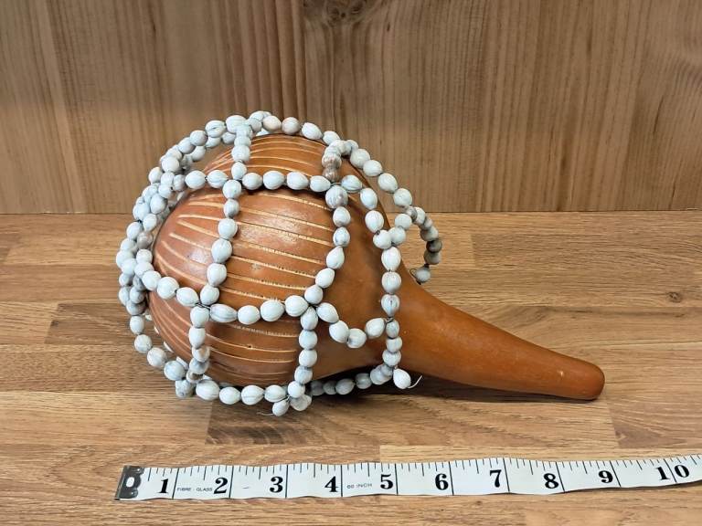  Large Vintage traditional West African percussion instrument. 
