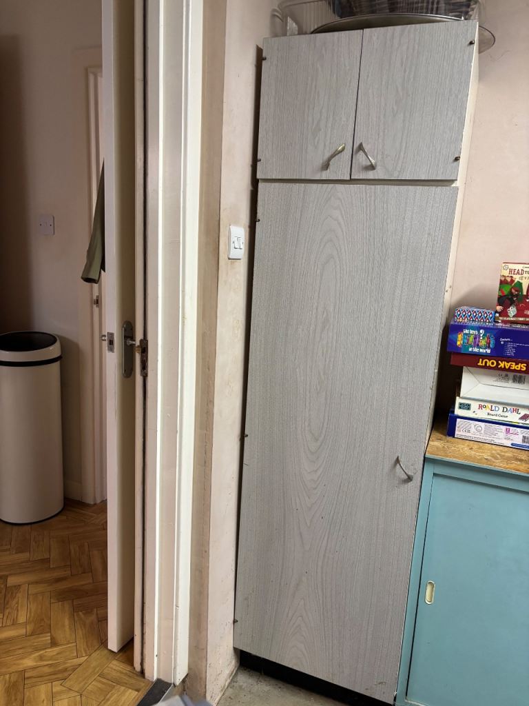 1960 tall kitchen cupboard FOC