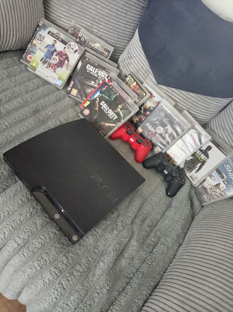 Ps3 with games 