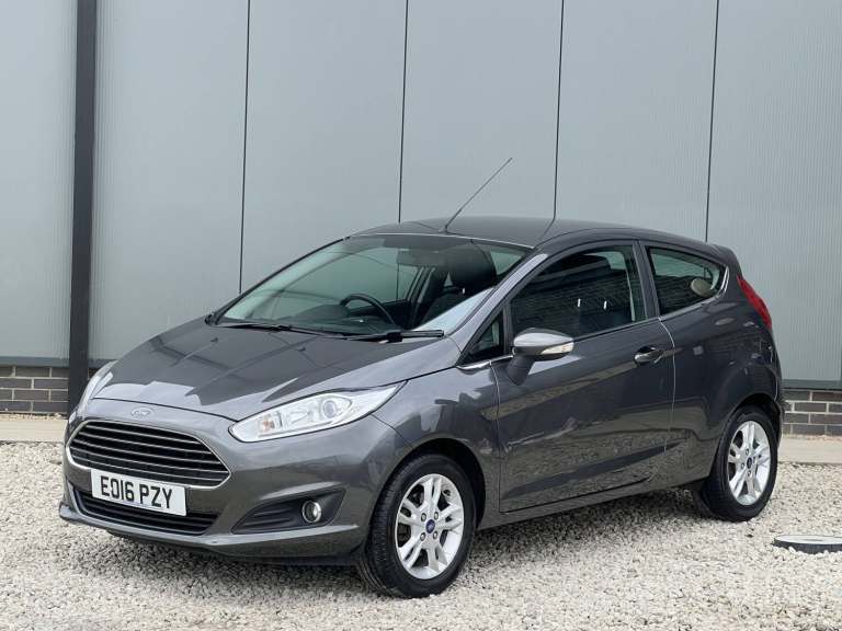 FORD FIESTA 1.0 T EcoBoost Zetec Grey Manual Petrol 2016