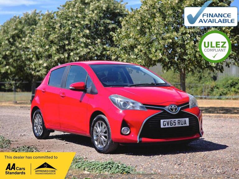 2016 Toyota Yaris 1.33 Dual VVT-i Icon Multidrive S Euro 6 5dr HATCHBACK Petrol Automatic