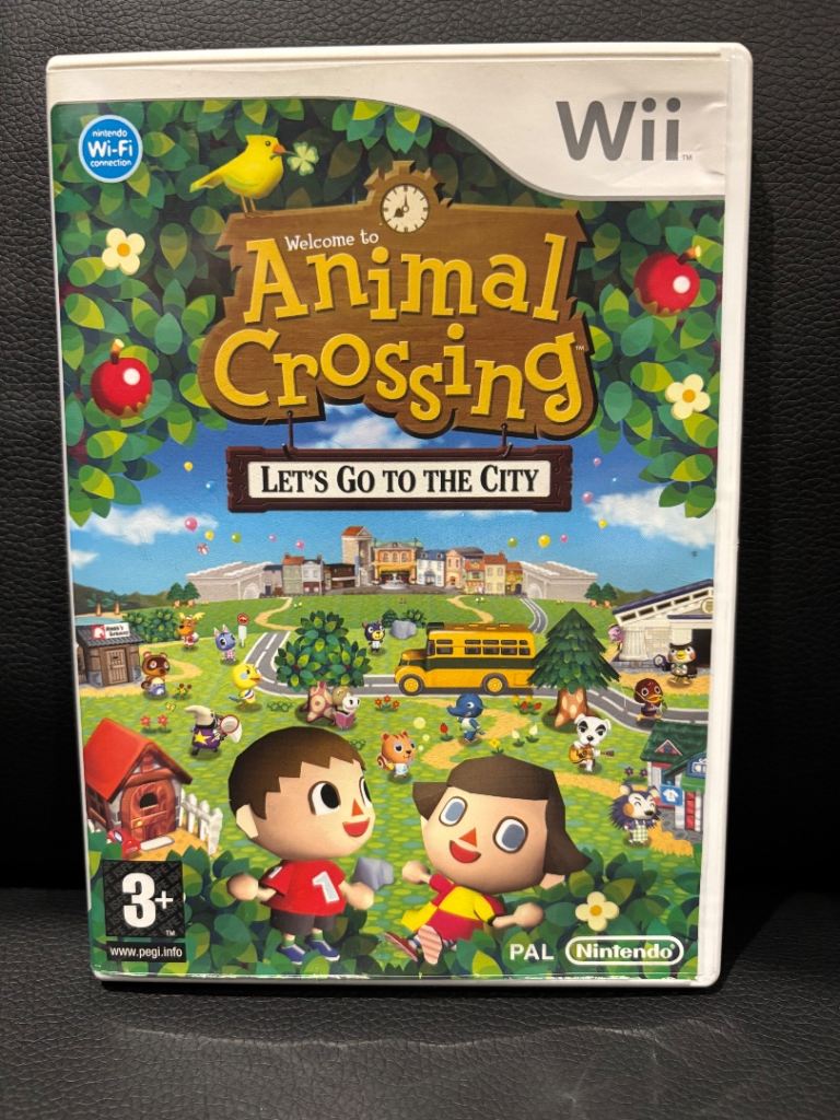  Nintendo Wii - Animal Crossing Game