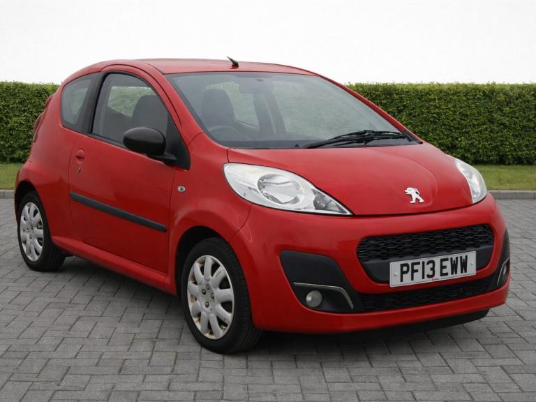 2013 Peugeot 107 1.0 Active 3dr HATCHBACK Petrol Manual