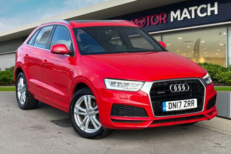 2017 Audi Q3 2.0 TDI S line Edition S Tronic quattro Euro 6 (s/s) 5dr SUV DIESEL Automatic