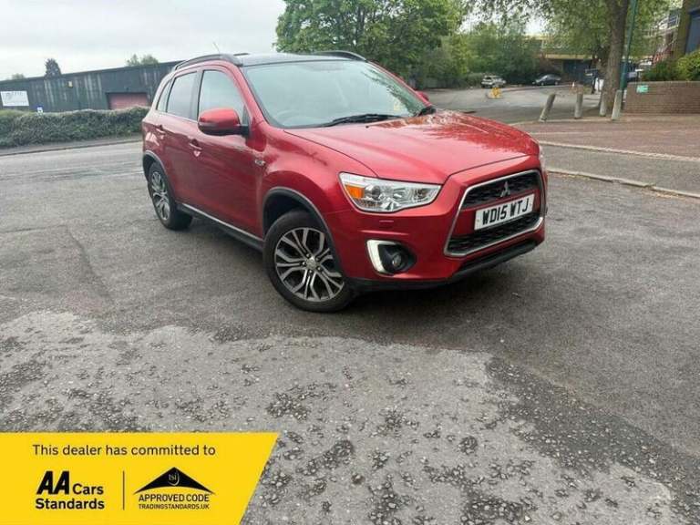 2015 Mitsubishi ASX 1.6D ZC-H 4WD Euro 6 (s/s) 5dr HATCHBACK Diesel Manual