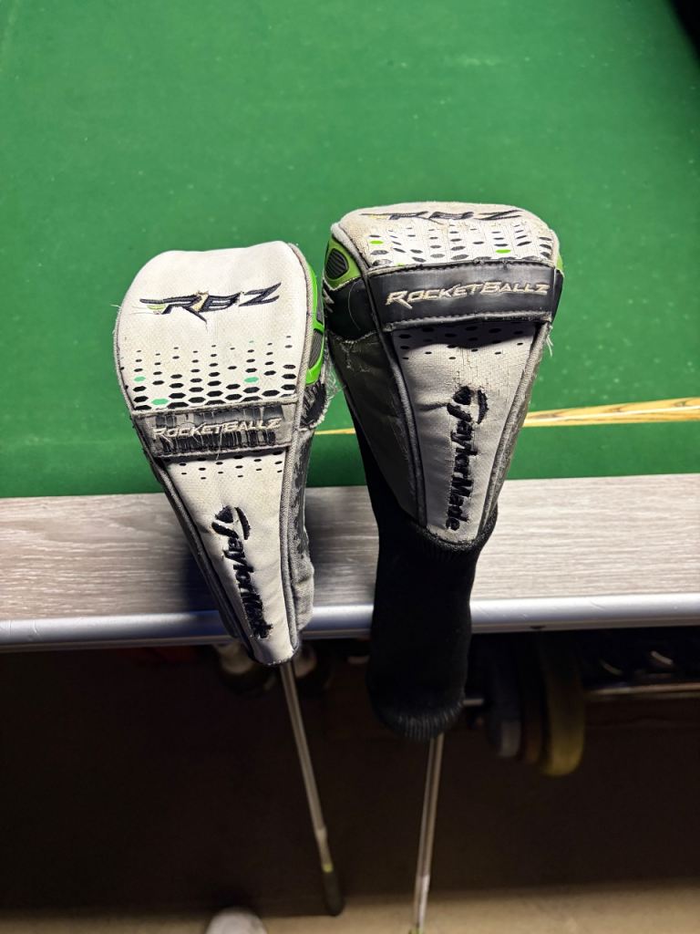 TaylorMade RBZ 3 wood and 3 hybrid