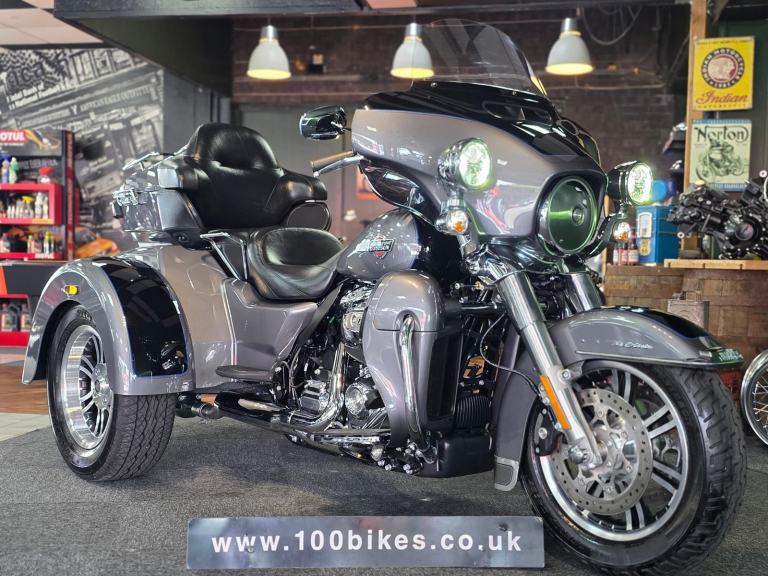 2023 HARLEY-DAVIDSON FLHTCUTG TRIGLIDE 114 1868cc TRIKE 340 MILE'S 