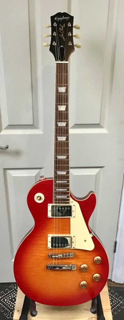 New Epiphone Les Paul 'Limited Edition' 1959 Standard in Aged Cherry Burst