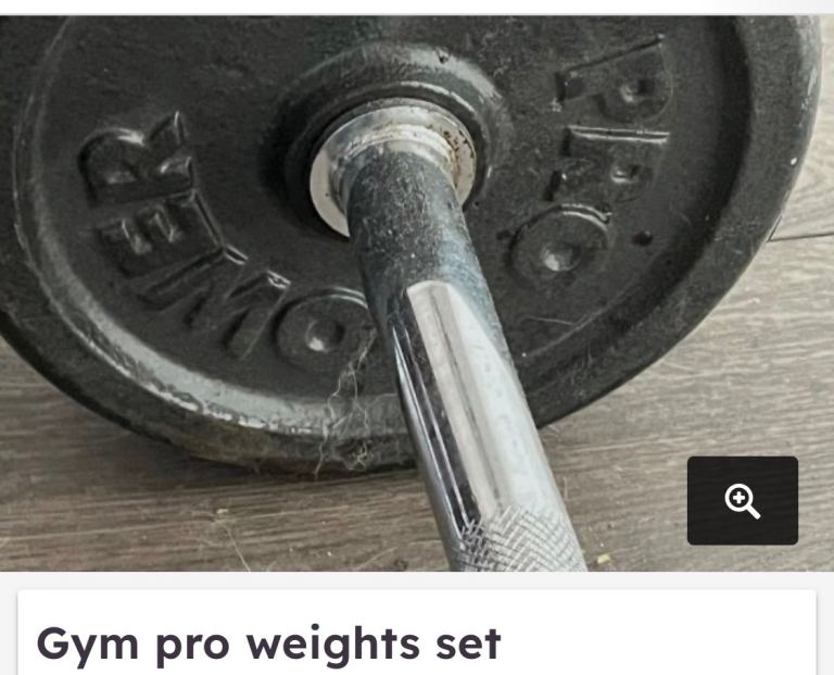 Gym weights plates