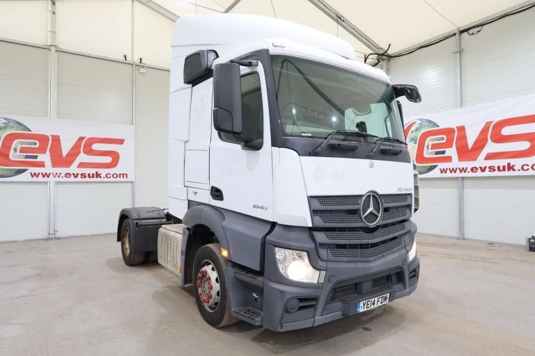 2014 (14 PLATE) Mercedes Benz Actros 1840 4x2 Euro 6 Tractor Units