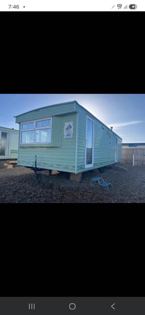 Static caravan for rent 