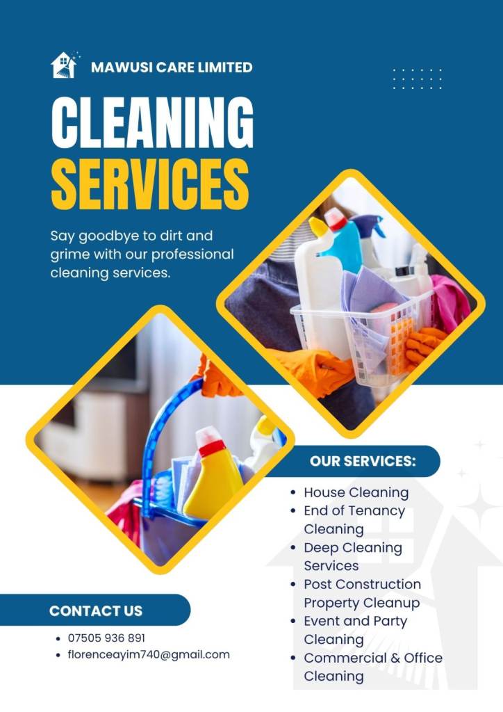 Mawusi Care Limited. Cleaning Services