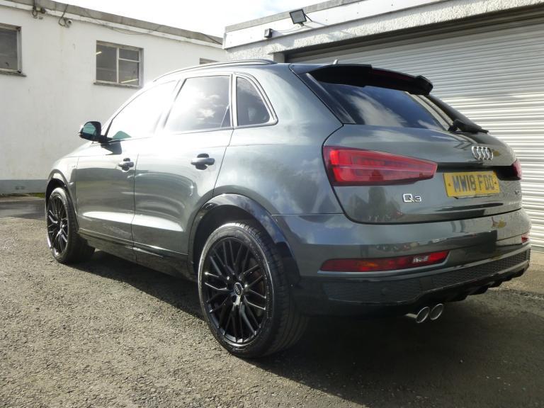 AUDI Q3 AUDI Q3 2.0 TDI 150 BHP QUATTRO BLACK EDITION EURO6 ULEZ SUV 2018