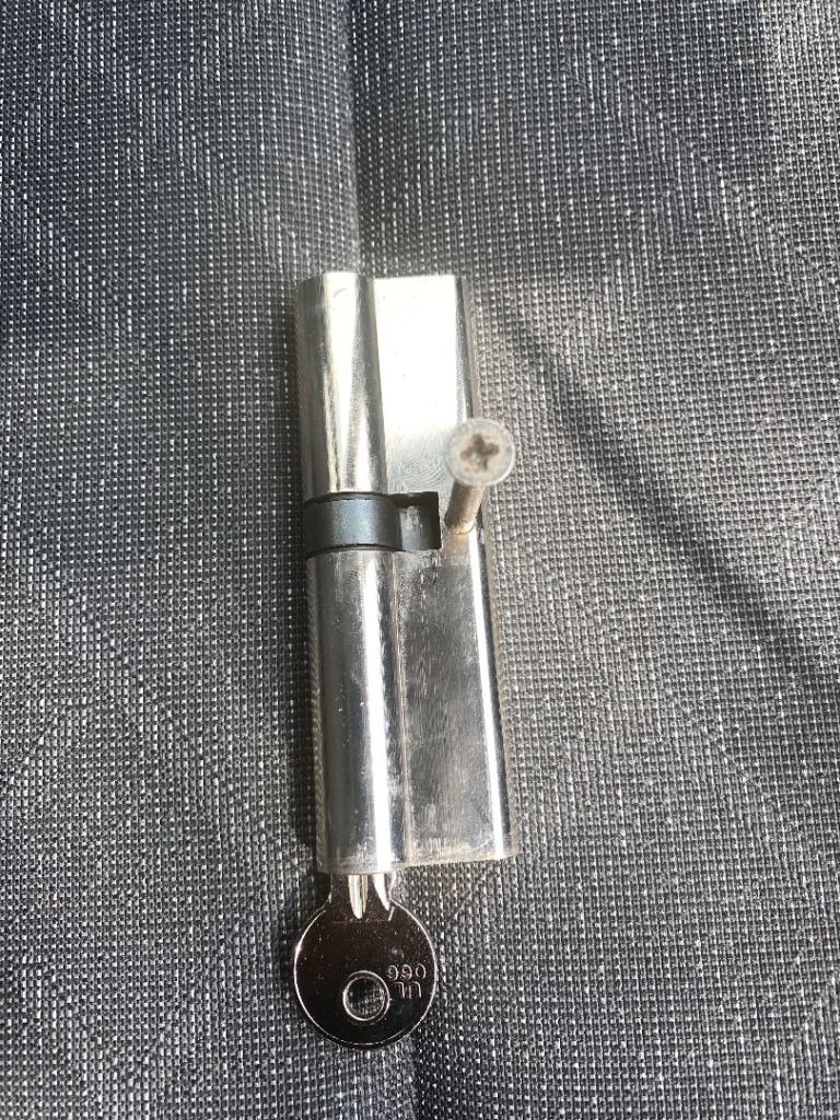 Door Cylinder Lock with Key – Good Condition