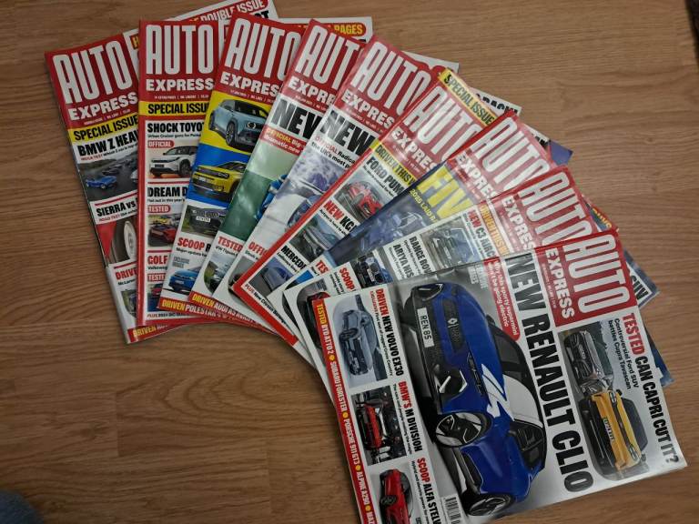 Auto Express Magazines issues 1860 to 1869