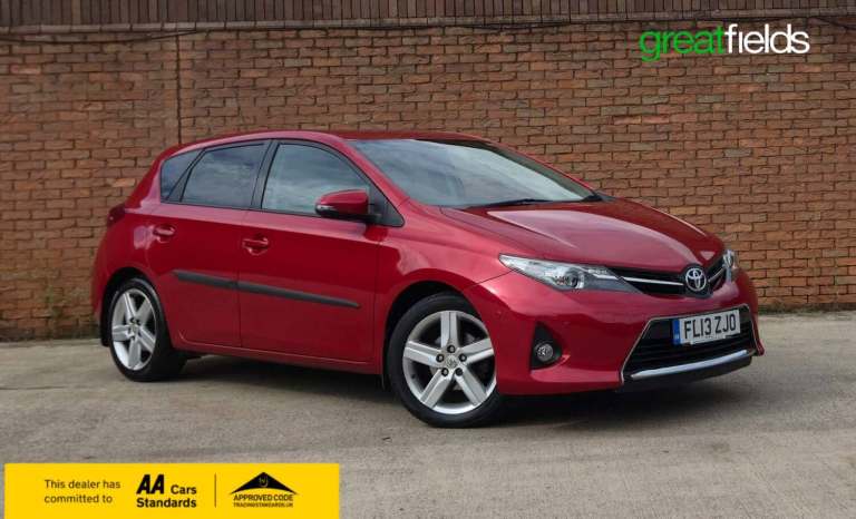 2013 Toyota Auris 1.6 Auris Sport Valvematic 5dr Hatchback Petrol Manual
