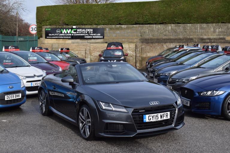 2015 Audi TT 2.0 TFSI S line Roadster S Tronic quattro Euro 6 (s/s) 2dr CONVERTIBLE Petrol Automatic