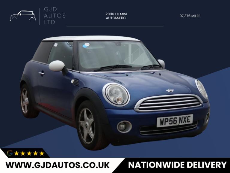 2007 MINI Hatch 1.6 Cooper 3dr Auto HATCHBACK Petrol Automatic