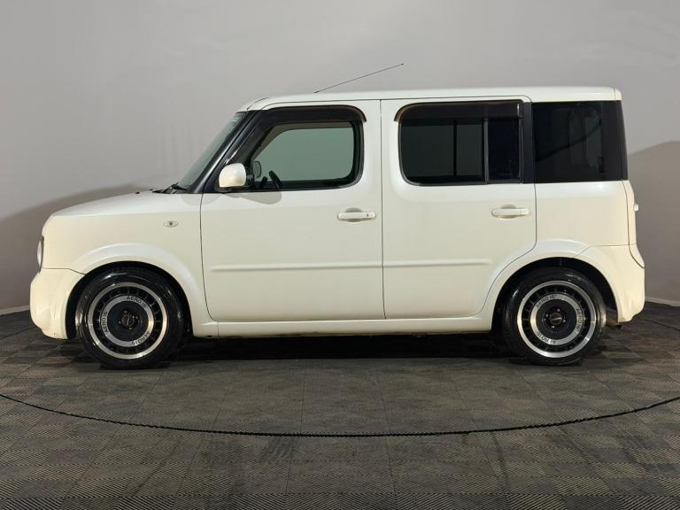 WHITE 2007 NISSAN CUBE 1.5 PETROL AUTOMATIC 5 DOOR HATCHBACK 1 PREVIOUS OWNER