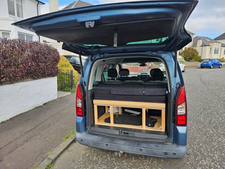 Berlingo with camping conversion