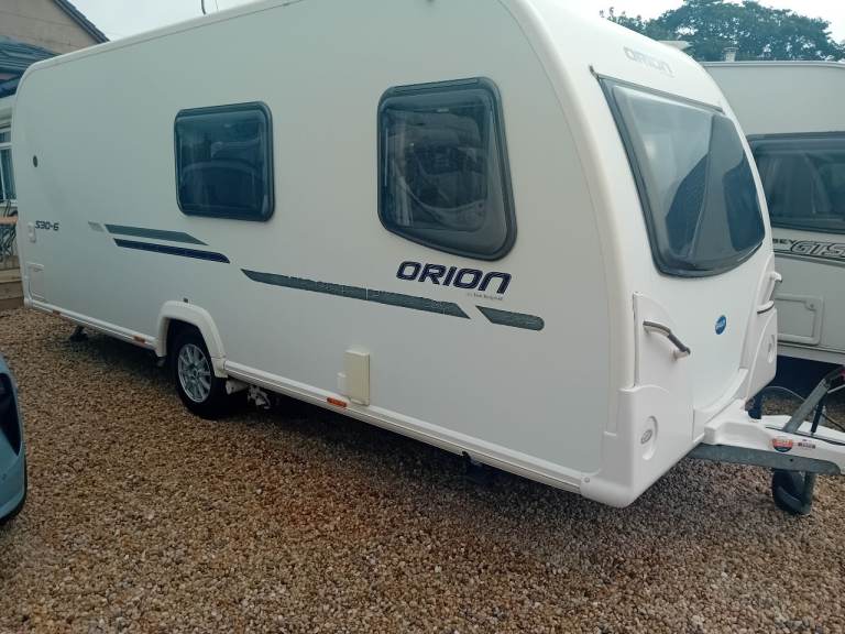 Bailey orion 6 berth fix bed