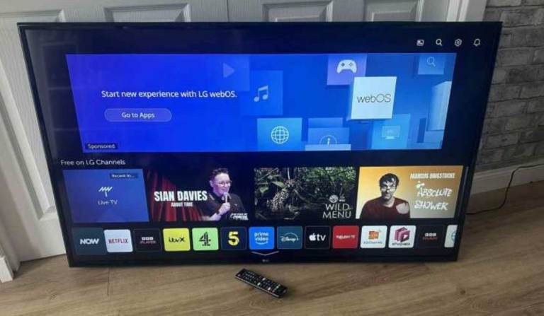 43” LG 4K Smart TV UHD All Apps + Freeview - £110
