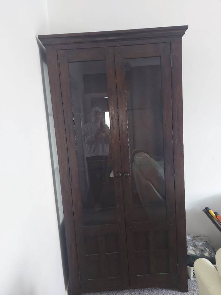 Beautiful tall display cabinet