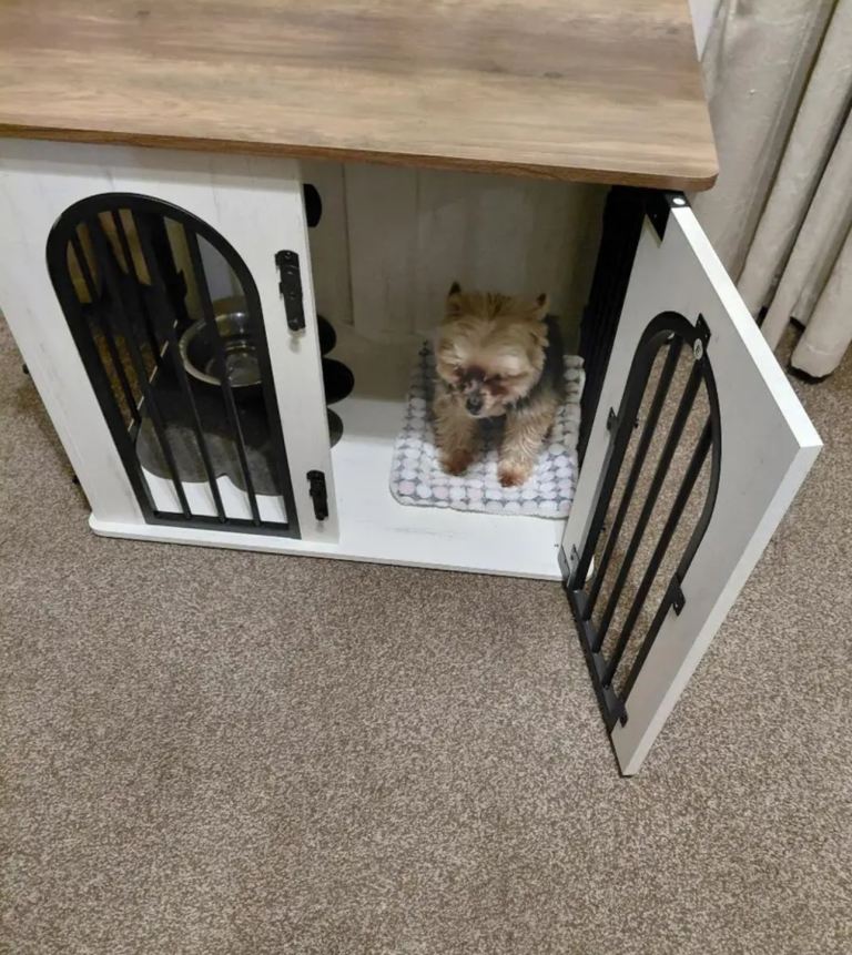 Dog crate wooden