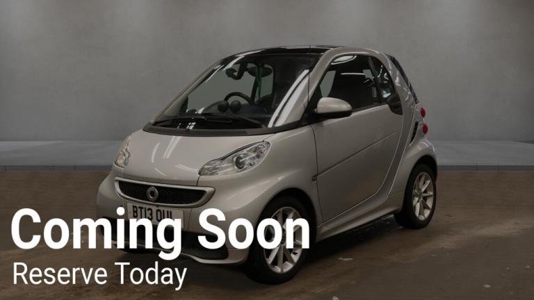 2013 Smart ForTwo 1.0 MHD Passion Coupe 2dr Petrol SoftTouch Euro 5 (s/s) (71