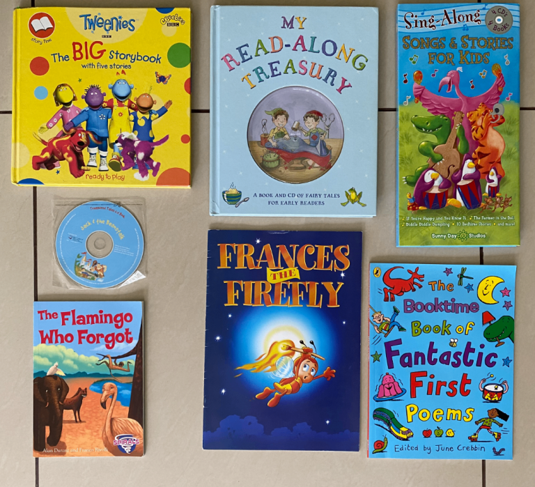 David Walliams 8x audio books on 27 CDs in metal tin, Bumper