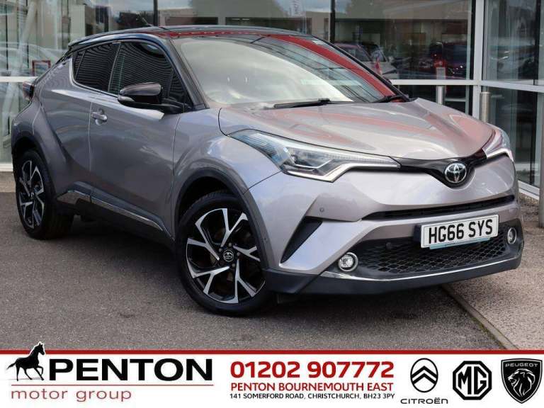 2017 Toyota C-HR 1.2 VVT-i Dynamic CVT Euro 6 (s/s) 5dr HATCHBACK Petrol Automatic