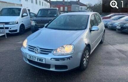 2007 Volkswagen Golf 1.6 Match FSI 5dr HATCHBACK Petrol Manual