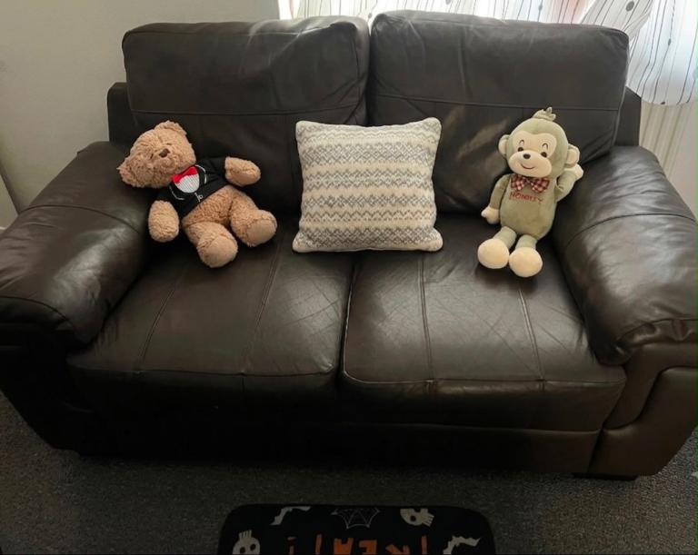 Leathers sofa
