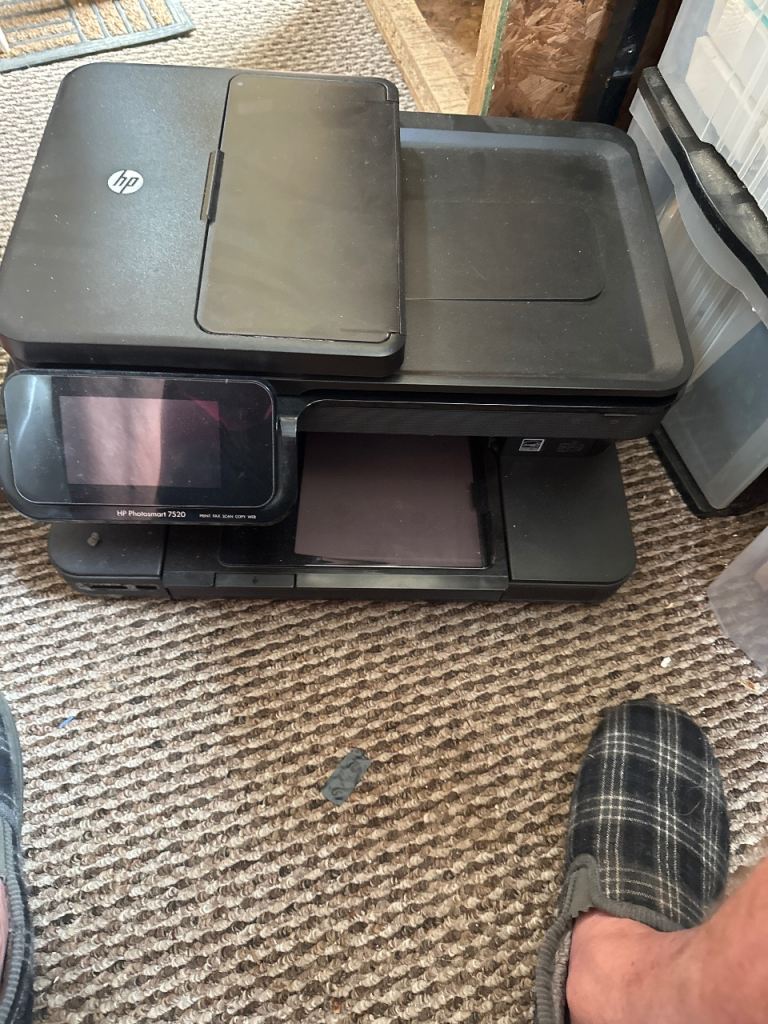Hp 7520 photosmart printer scanner 