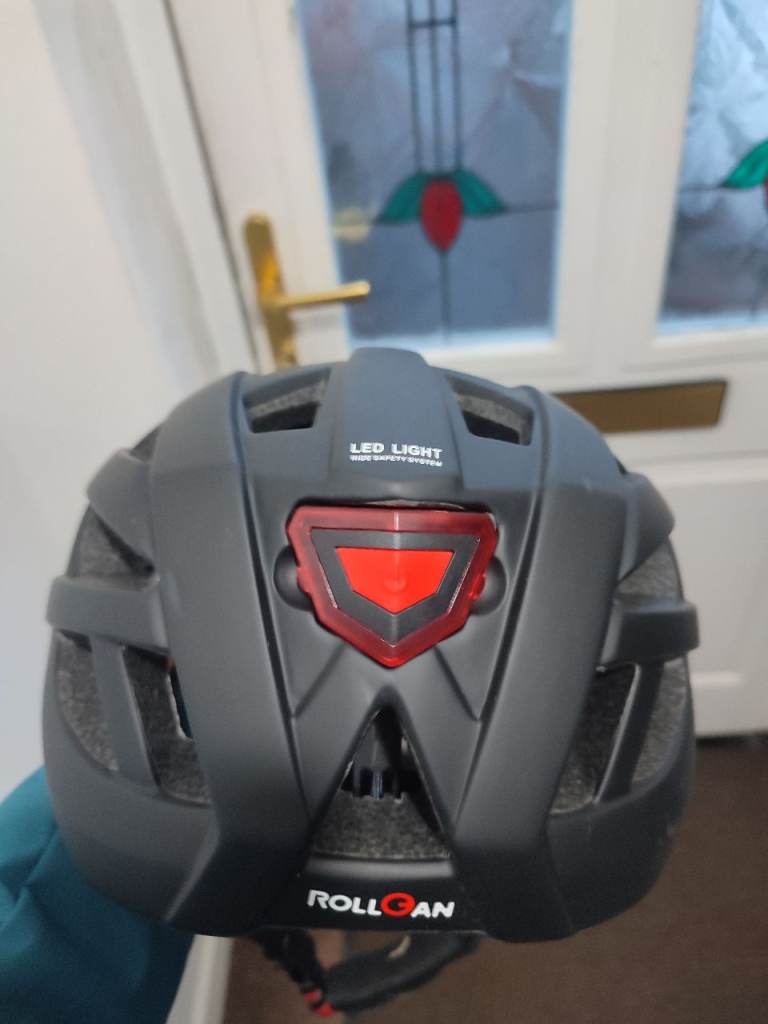 Bycicle helmet with led lights 