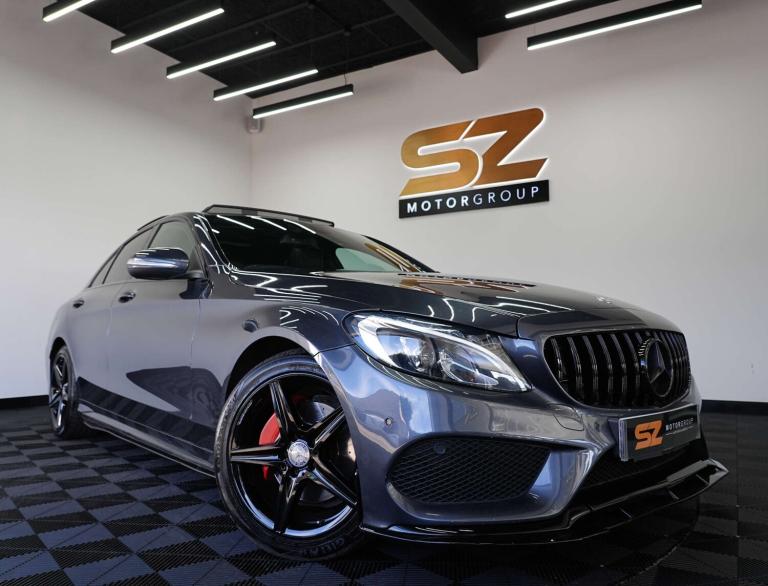 2015 Mercedes-Benz C Class 2.1 C220 AMG Line Premium+ Bluetec Auto 4dr Saloon Diesel Automatic