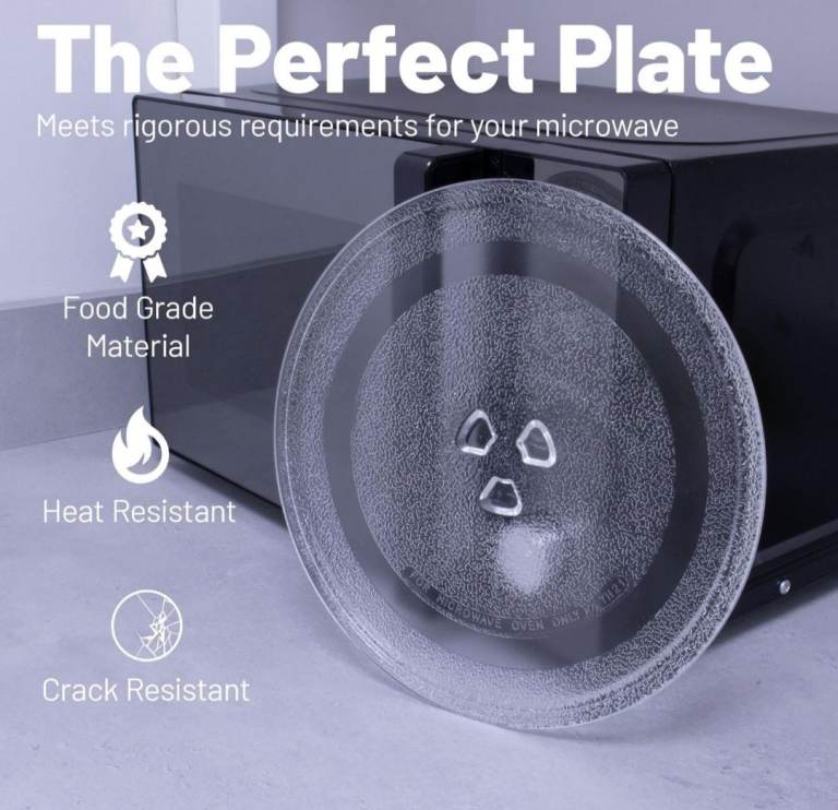 Microwave Rotating Glass Plate Diameter 245mm