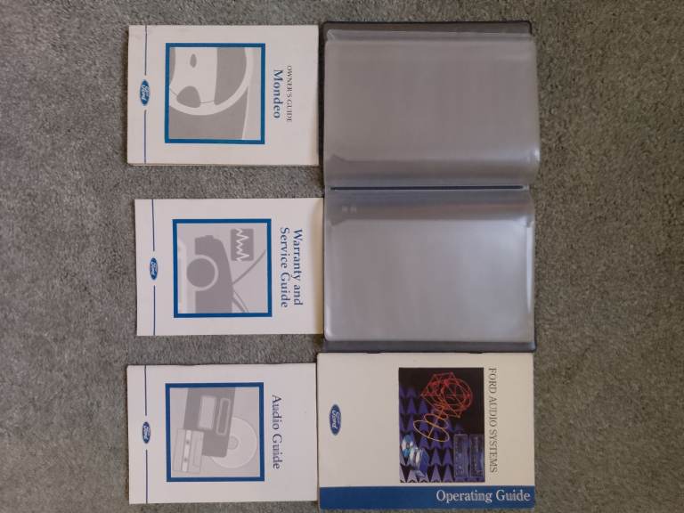 Ford Mondeo Mk2 Book Pack.