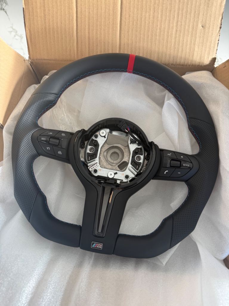 BMW Steering Wheel M Sport Flat Bottom Fits F20 F22 F25 F32 F36 F82 F90