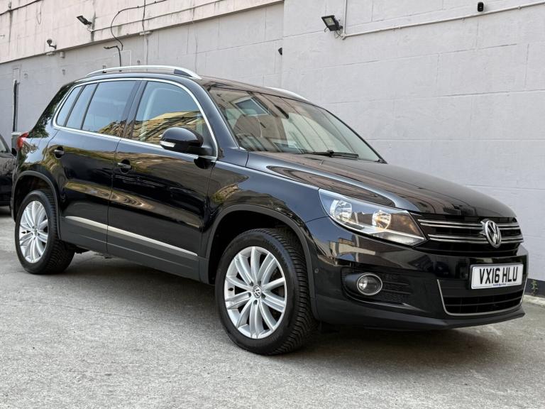 2016 VOLKSWAGEN TIGUAN 2.0 TDI BlueMotion Tech Match Edition Black Auto Diesel