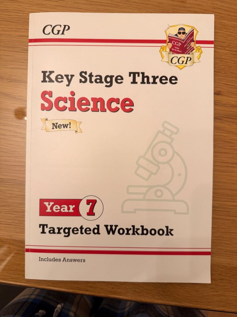 KS3 Year 7 Science Targeted Workbook (with answers)