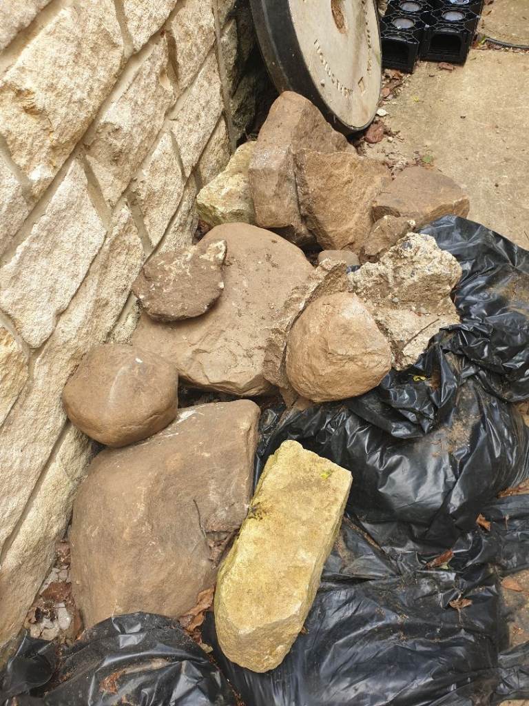 Free garden rocks