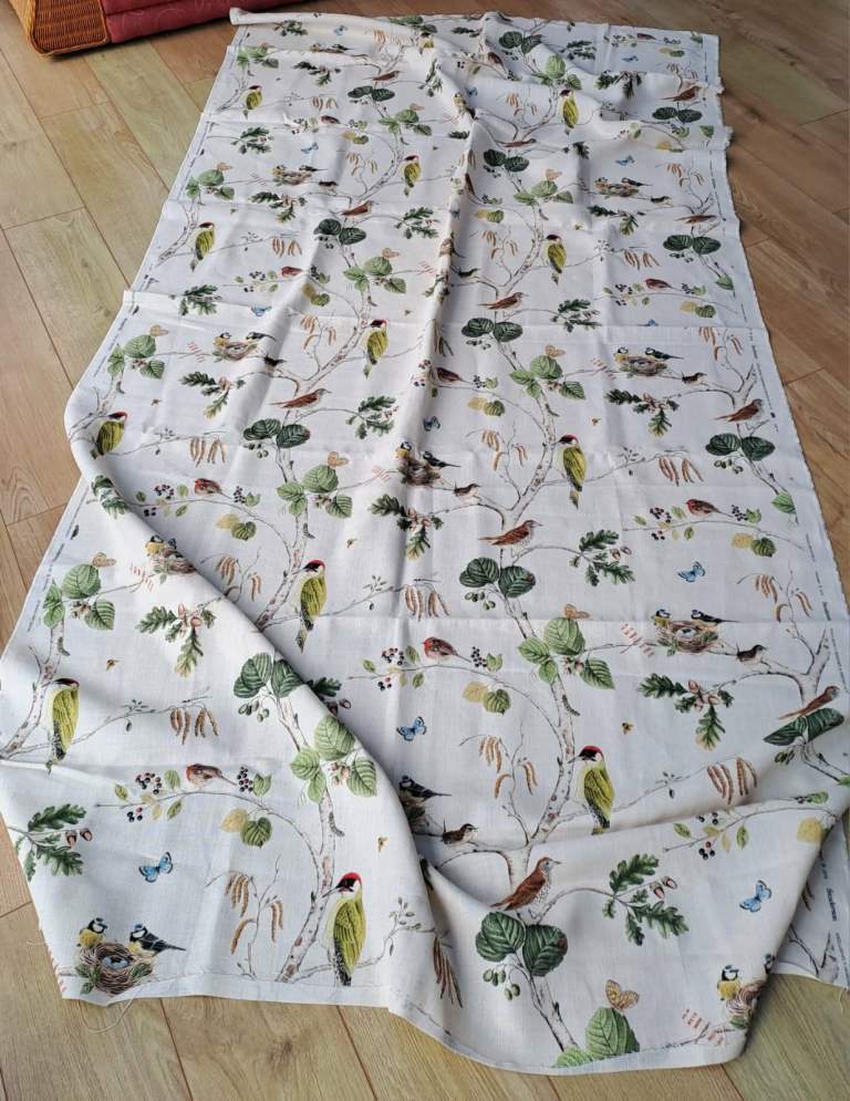 Sanderson Fabric - Woodland Chorus - 2016 - British birds design