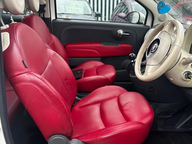 2012 Fiat 500 1.2 Lounge 3dr [Start Stop] HATCHBACK PETROL Manual