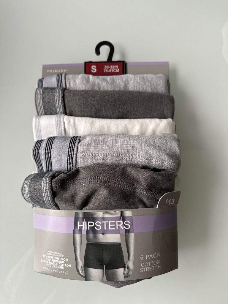 New Men’s Primark brand new 5 pack of boxer shorts never been worn
