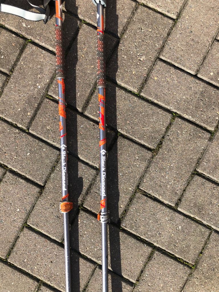 Hill walking poles 