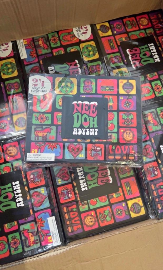 Nee Doh Advent Calendar - 24 Days of Surprises, New