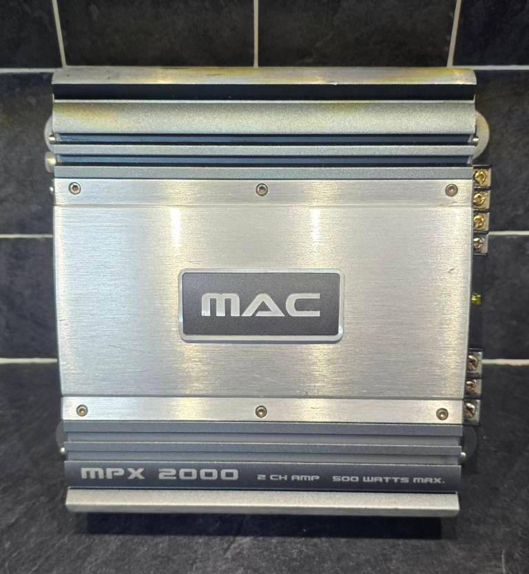Mac Audio Car Amplifier 